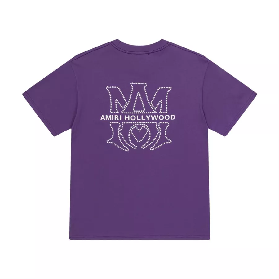 Amiri T-Shirts Short Sleeved For Unisex Popular 577