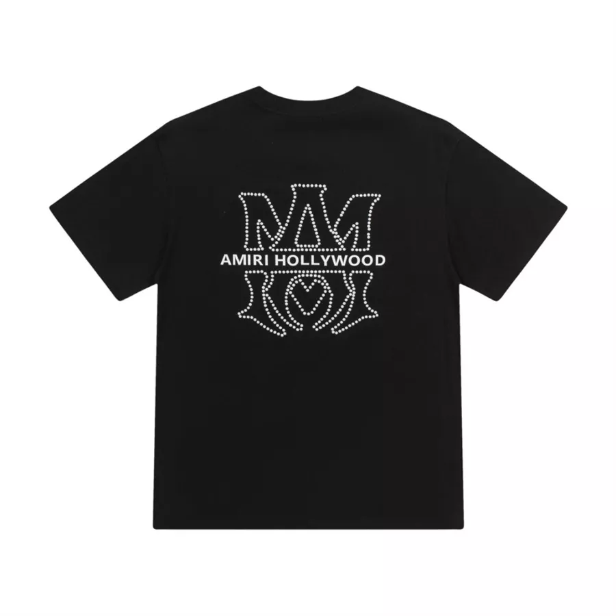 Amiri T-Shirts Short Sleeved For Unisex Popular 7389