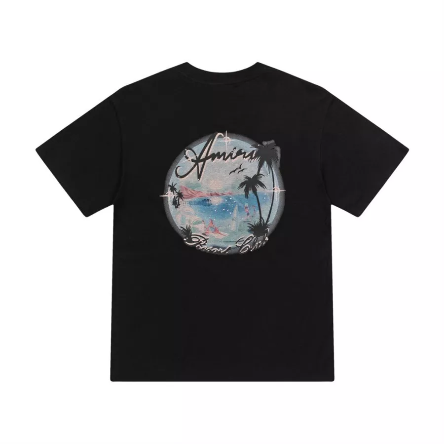 Amiri T-Shirts Short Sleeved For Unisex Resilient 8878