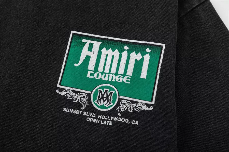 Amiri T-Shirts Short Sleeved For Unisex SmartChoice 7059