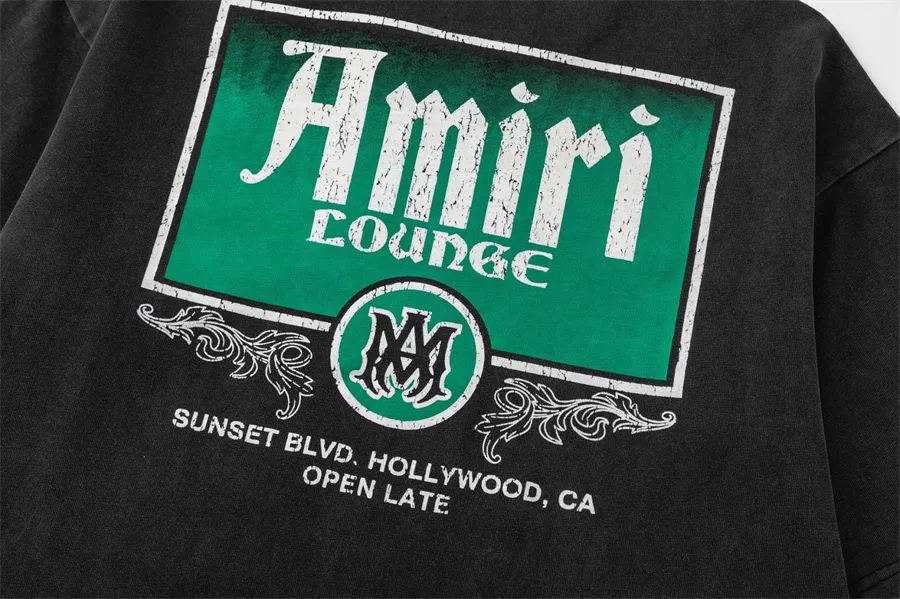 Amiri T-Shirts Short Sleeved For Unisex SmartChoice 7059