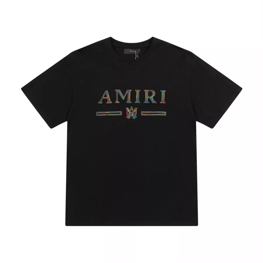 Amiri T-Shirts Short Sleeved For Unisex Soft 2419