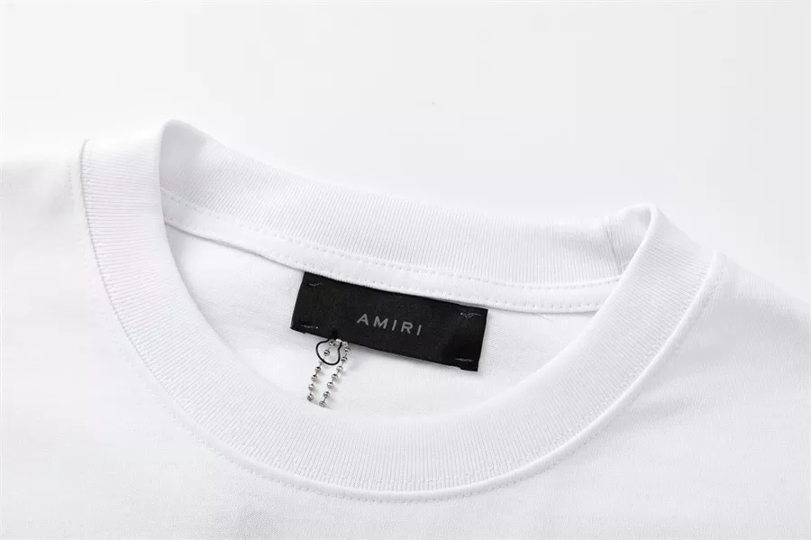 Amiri T-Shirts Short Sleeved For Unisex Soft 4410