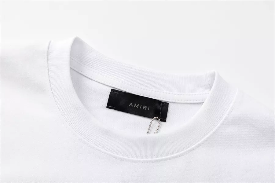 Amiri T-Shirts Short Sleeved For Unisex Soft 9131