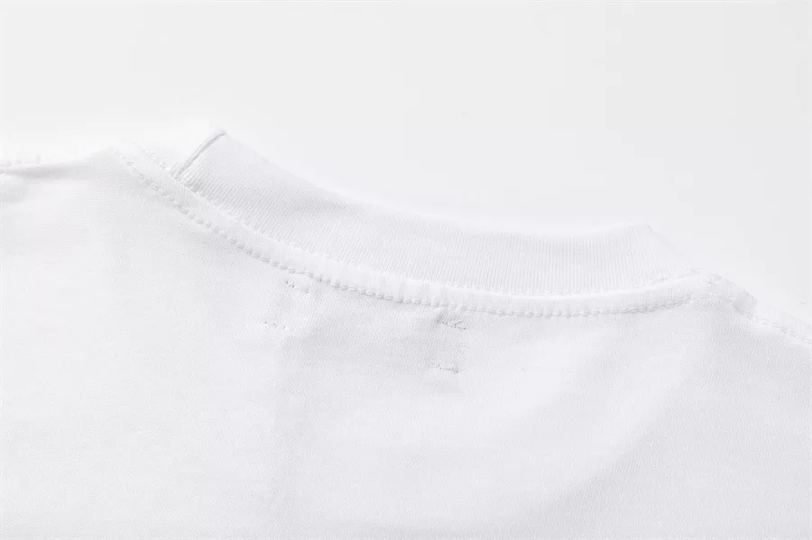 Amiri T-Shirts Short Sleeved For Unisex Soft 9131