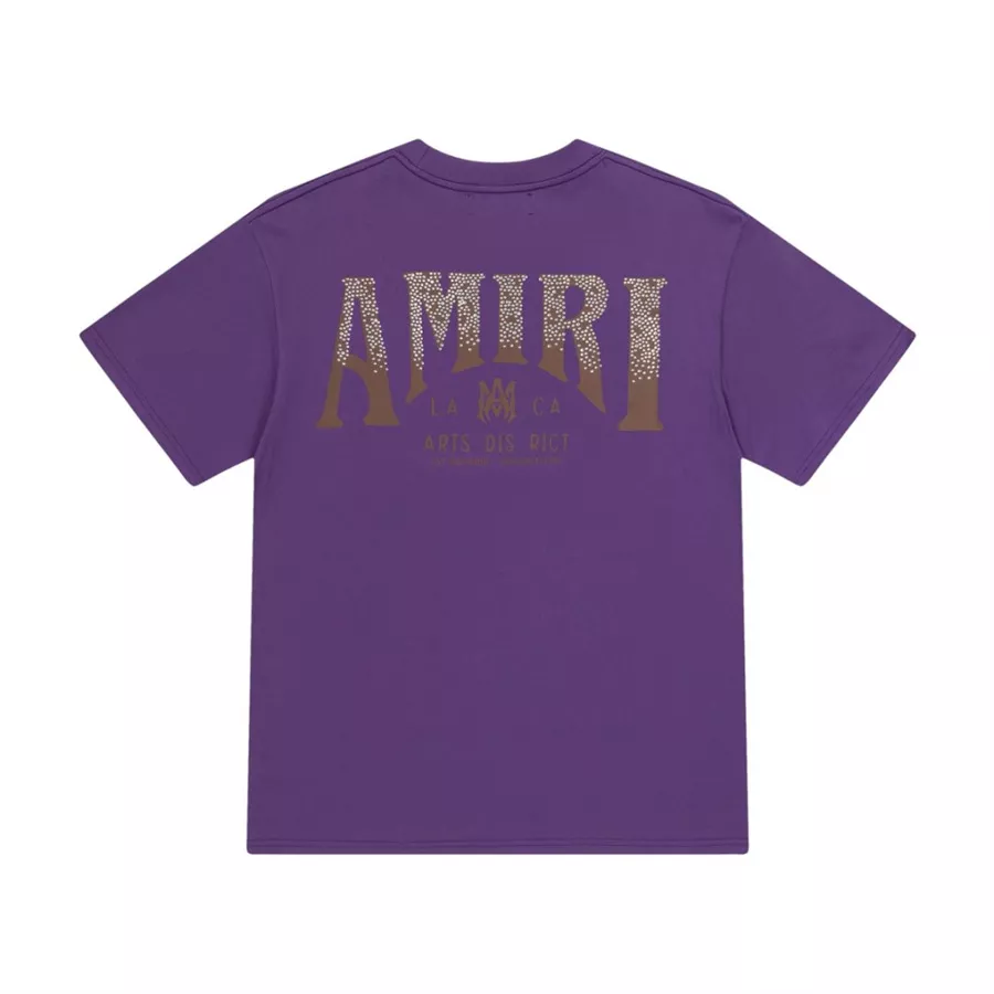 Amiri T-Shirts Short Sleeved For Unisex Sophisticated 3408