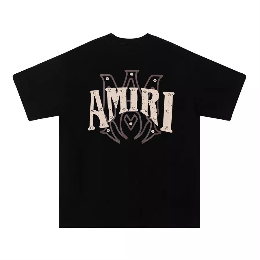 Amiri T-Shirts Short Sleeved For Unisex Stylish 1550