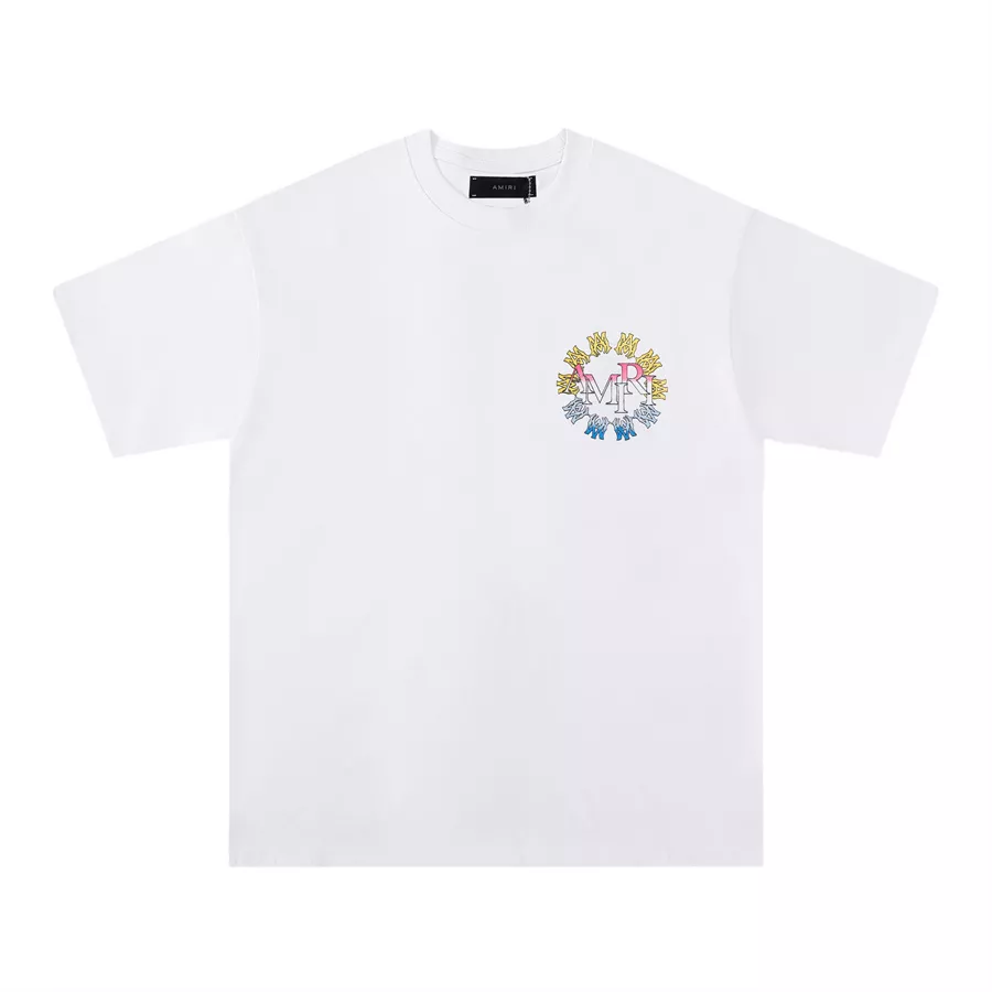 Amiri T-Shirts Short Sleeved For Unisex Stylish 3857