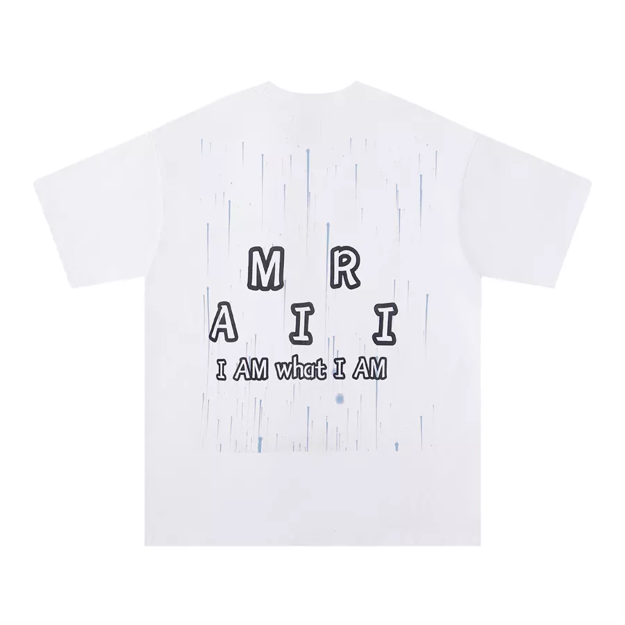 Amiri T-Shirts Short Sleeved For Unisex Timeless 3483