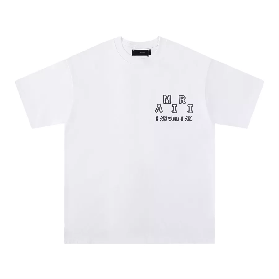 Amiri T-Shirts Short Sleeved For Unisex Timeless 3483