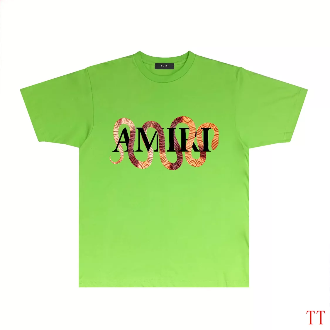 Amiri T-Shirts Short Sleeved For Unisex Trendsetting 2147
