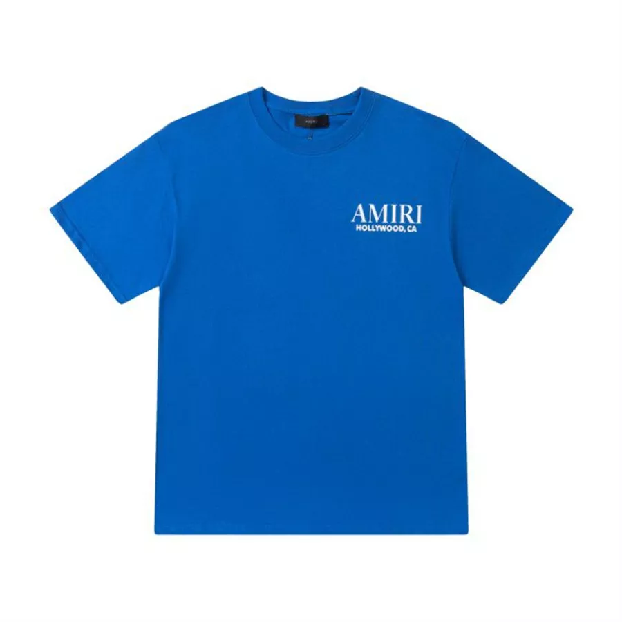 Amiri T-Shirts Short Sleeved For Unisex Trendsetting 862