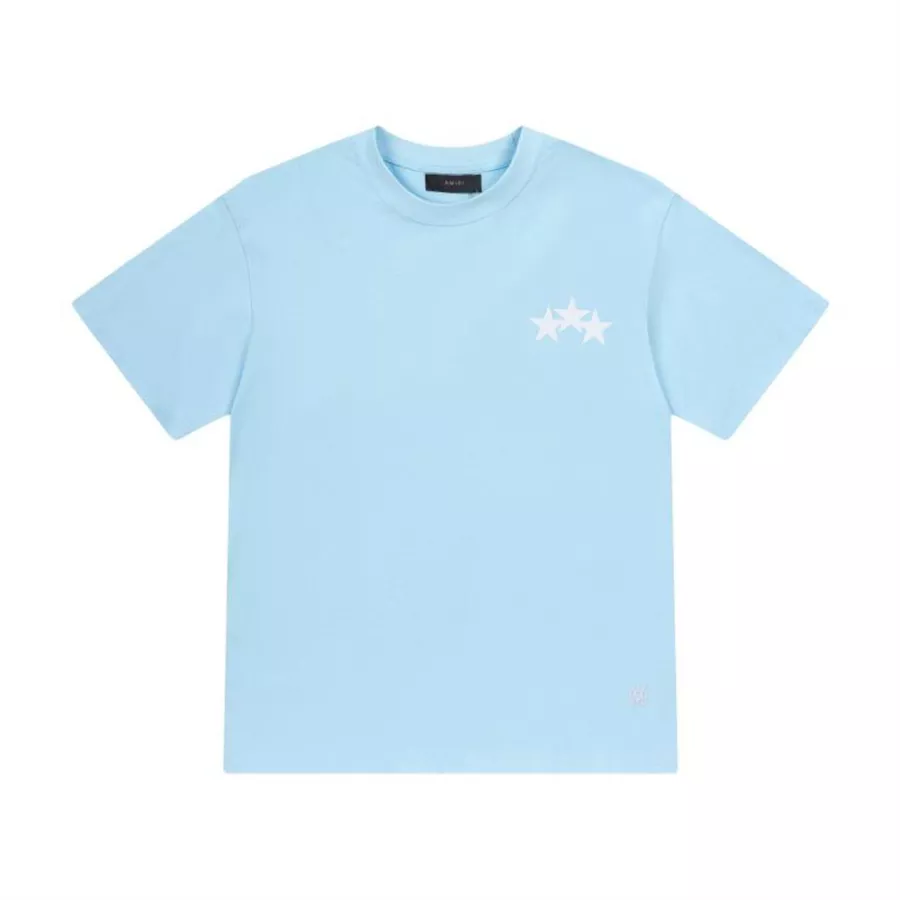 Amiri T-Shirts Short Sleeved For Unisex Trendy 7196