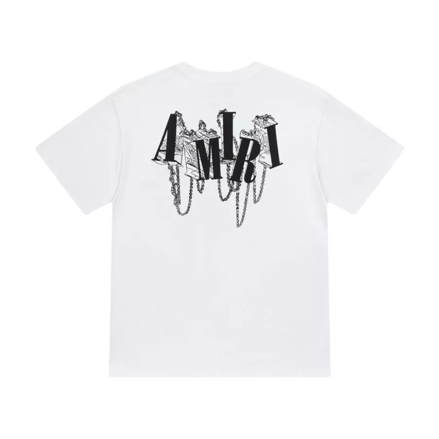 Amiri T-Shirts Short Sleeved For Unisex UrbanStyle 3951
