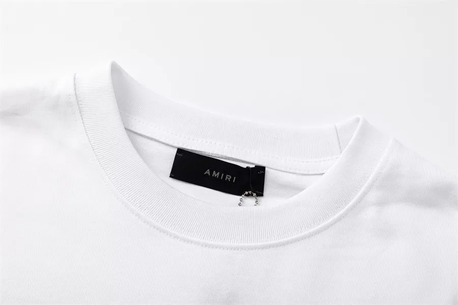 Amiri T-Shirts Short Sleeved For Unisex UrbanStyle 4654