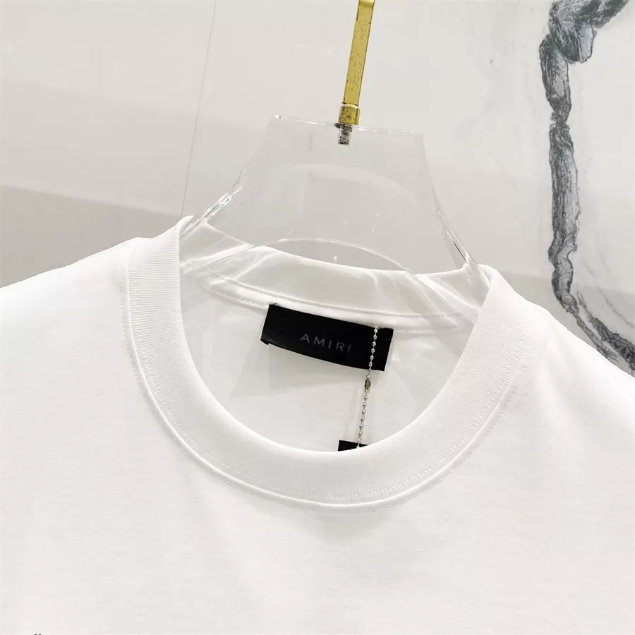 Amiri T-Shirts Short Sleeved For Unisex Vibrant 580