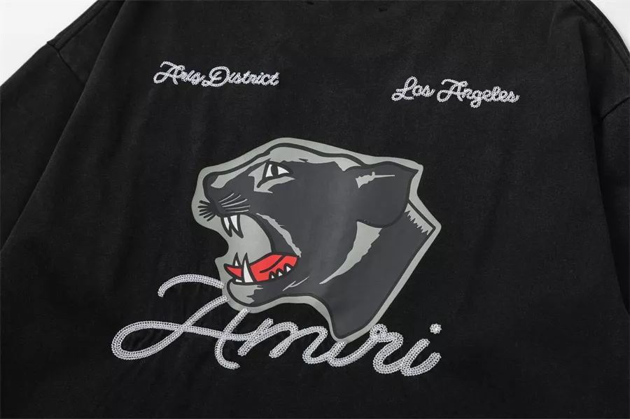 Amiri T-Shirts Short Sleeved For Unisex WellDesigned 371