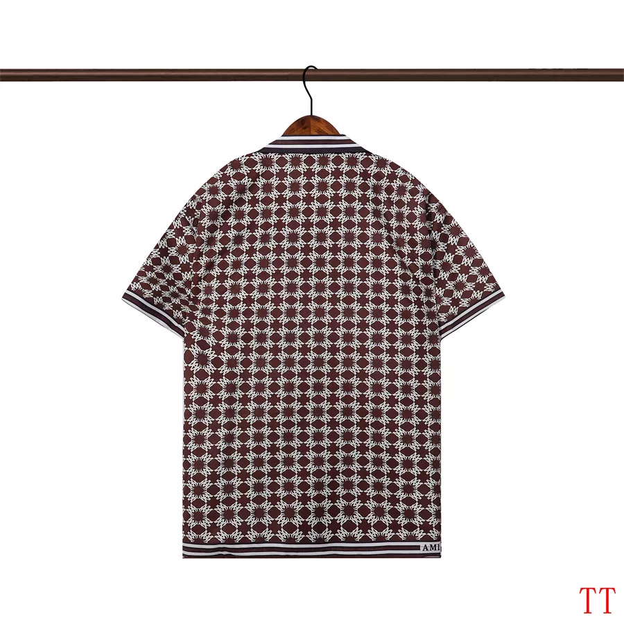 Amiri Tracksuits Short Sleeved For Men Comfortable 4092
