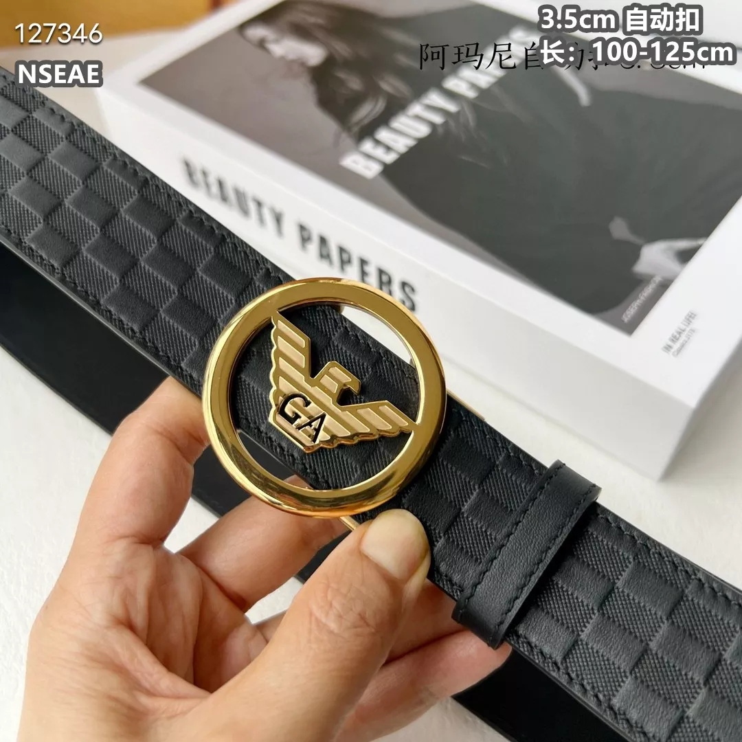 Armani AAA Quality Belts For Men AllSeason 4911