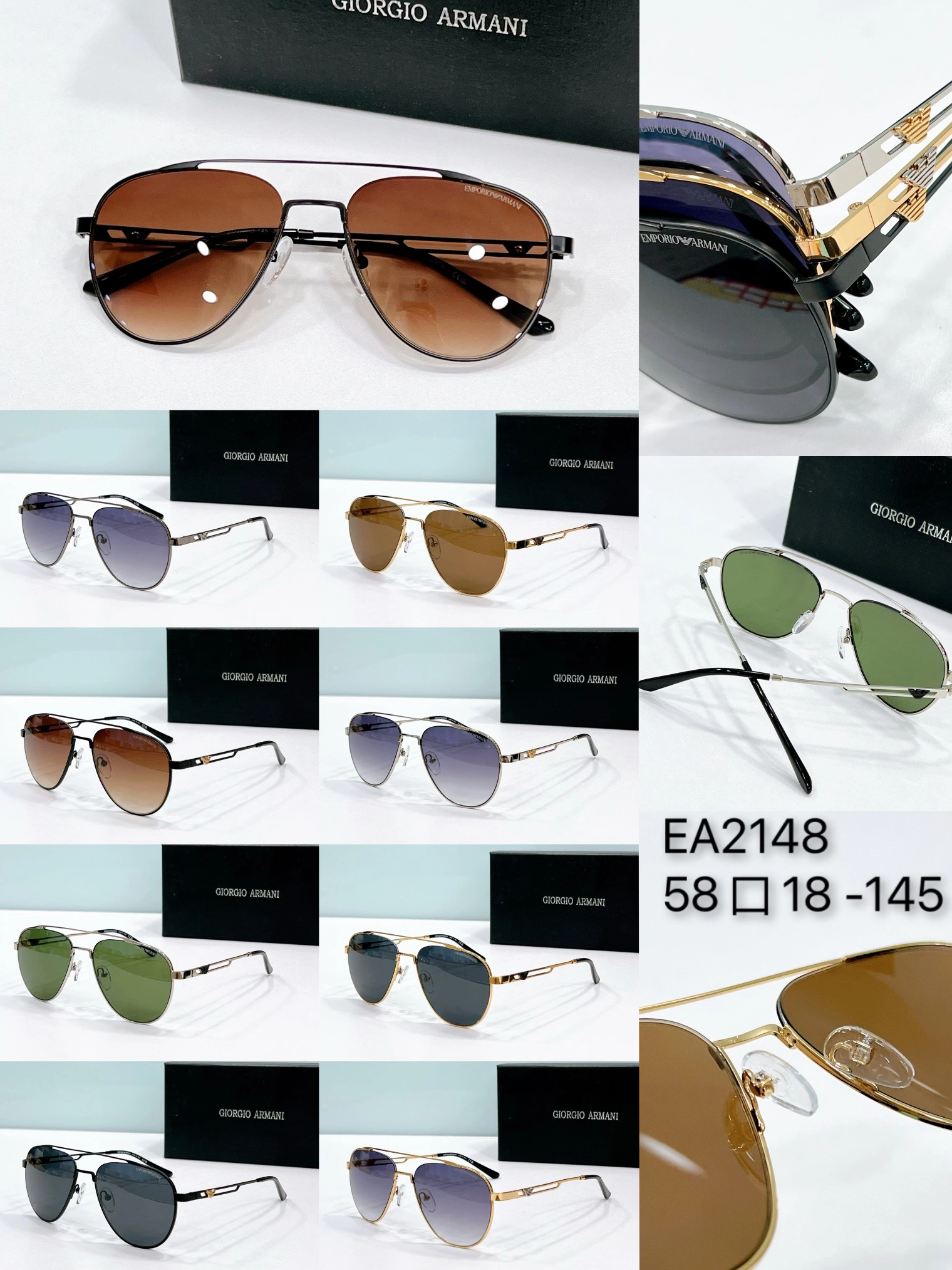 Armani AAA Quality Sunglasses Reliable 557