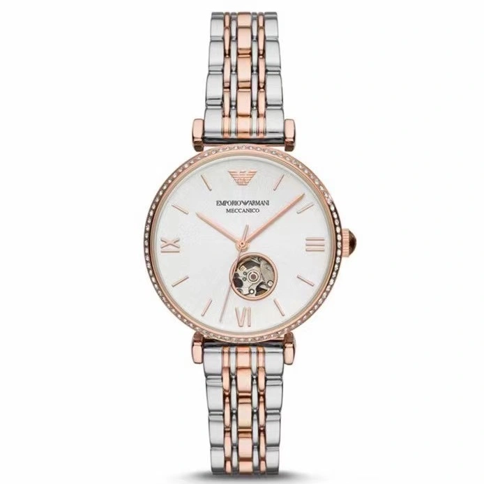 Armani AAA Quality Watches In Rose Gold For Women Bright 8356