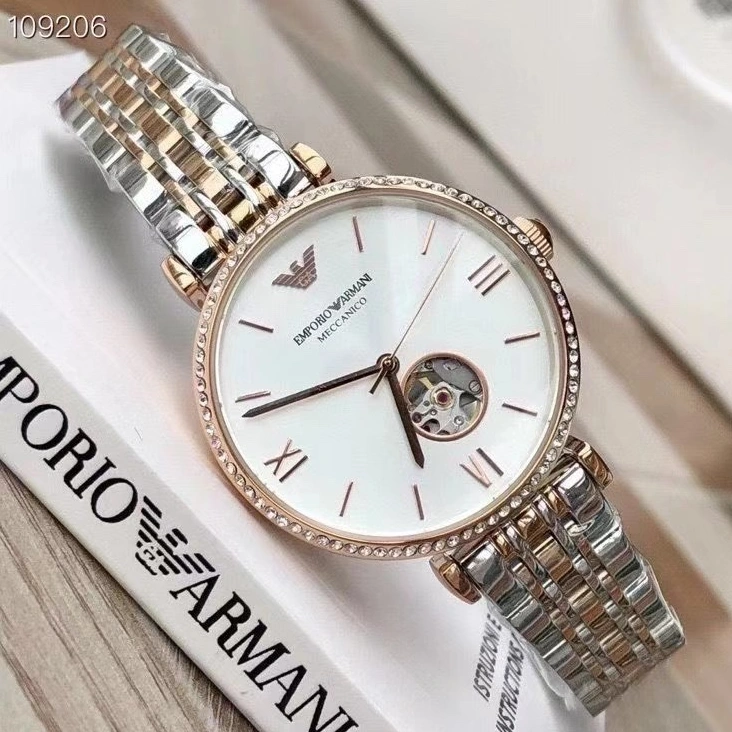 Armani AAA Quality Watches In Rose Gold For Women Bright 8356