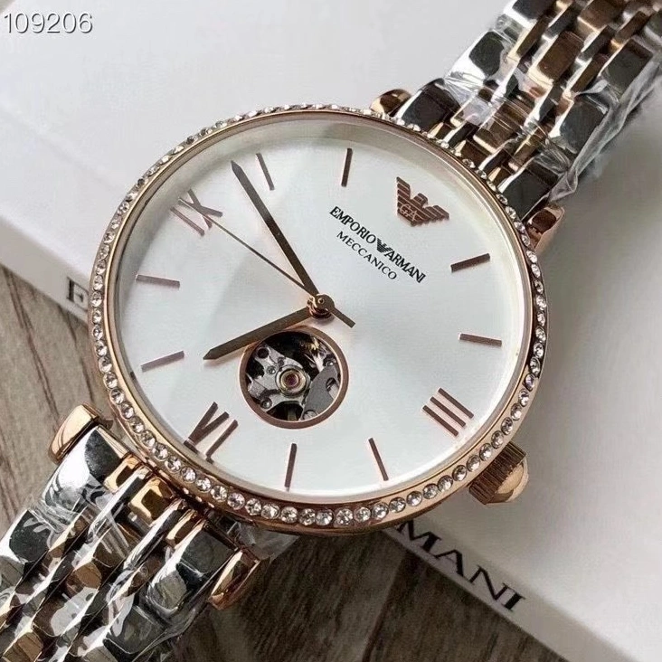 Armani AAA Quality Watches In Rose Gold For Women Bright 8356