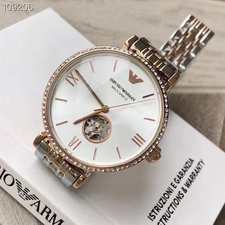 Armani AAA Quality Watches In Rose Gold For Women Bright 8356