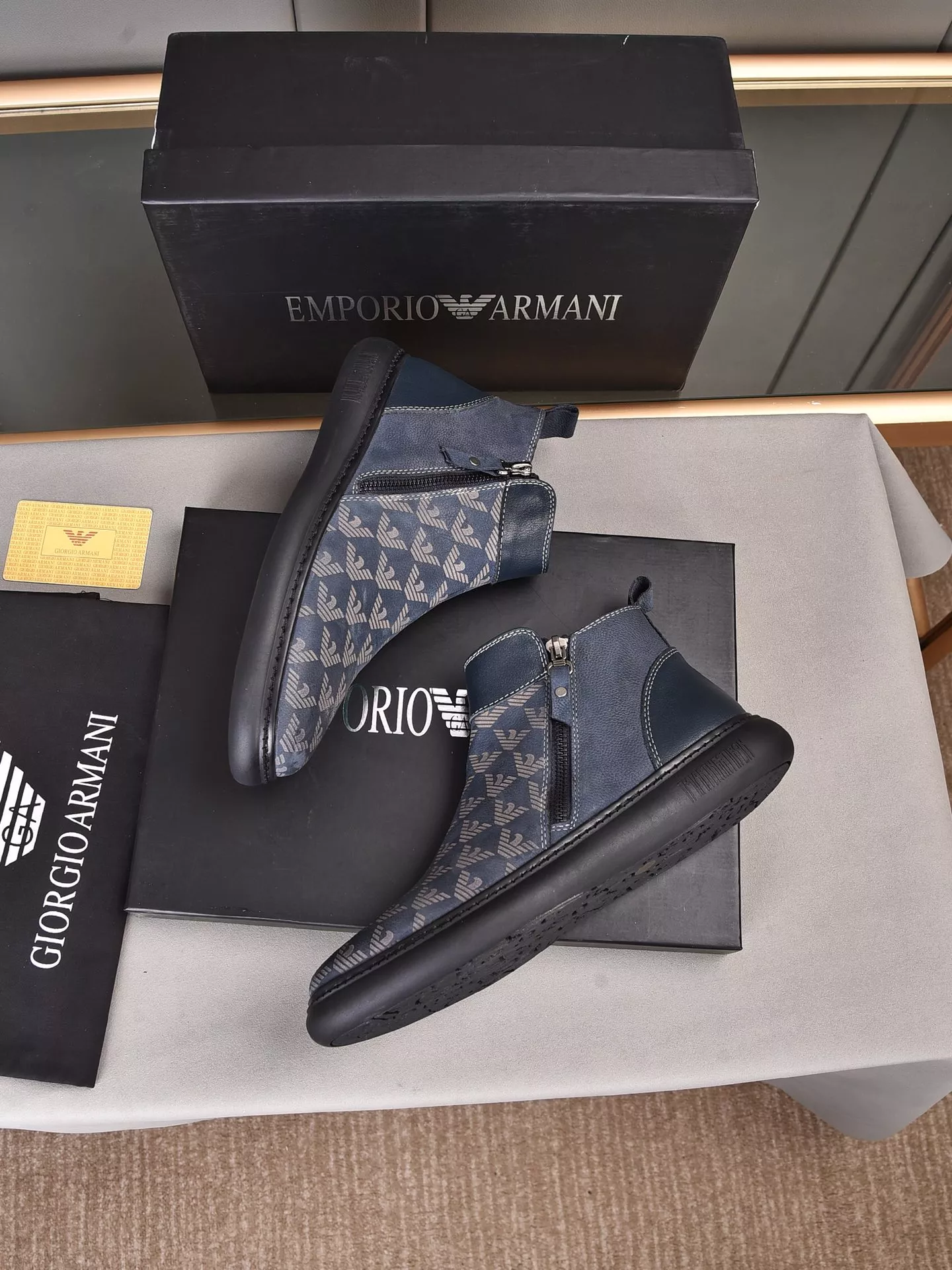 Armani Boots For Men EyeCatching 2305