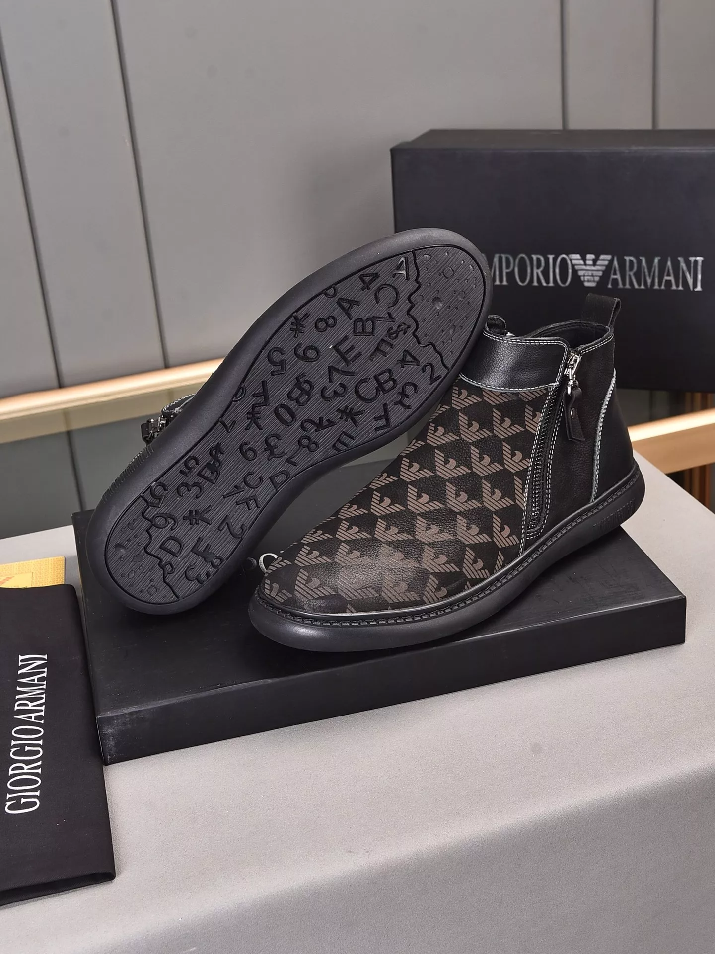 Armani Boots For Men Soft 7108