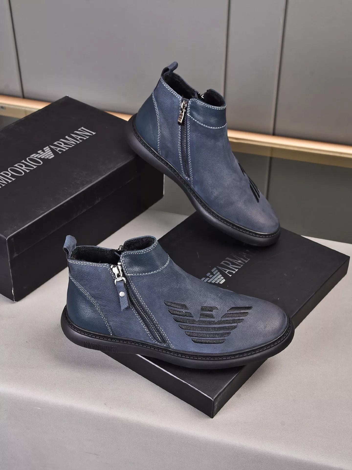 Armani Boots For Men Trendy 3177