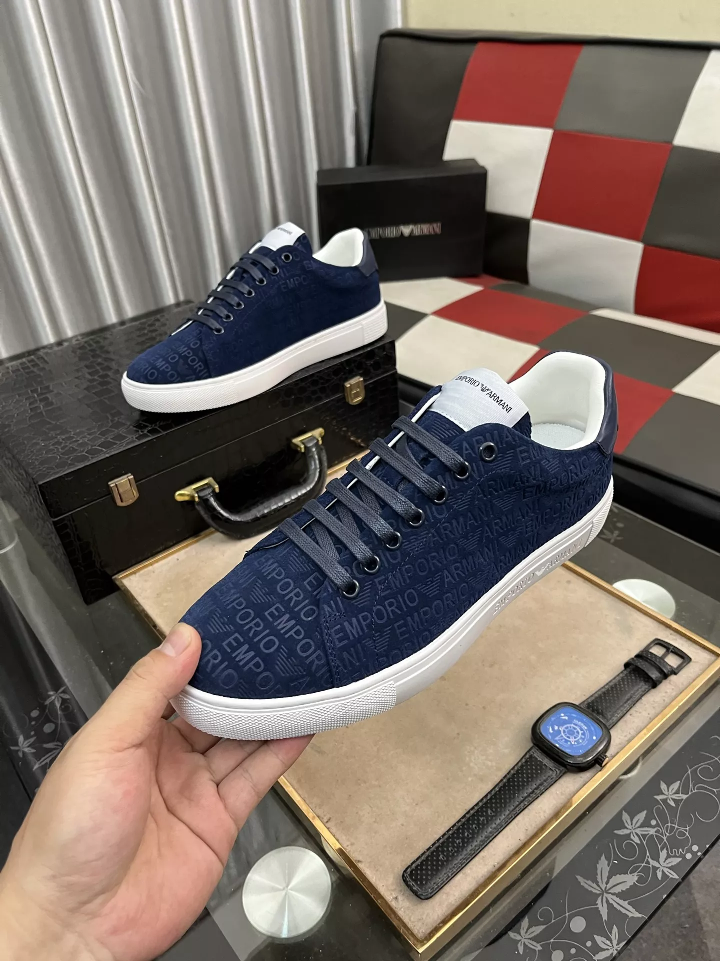 Armani Casual Shoes For Men Affordable 189