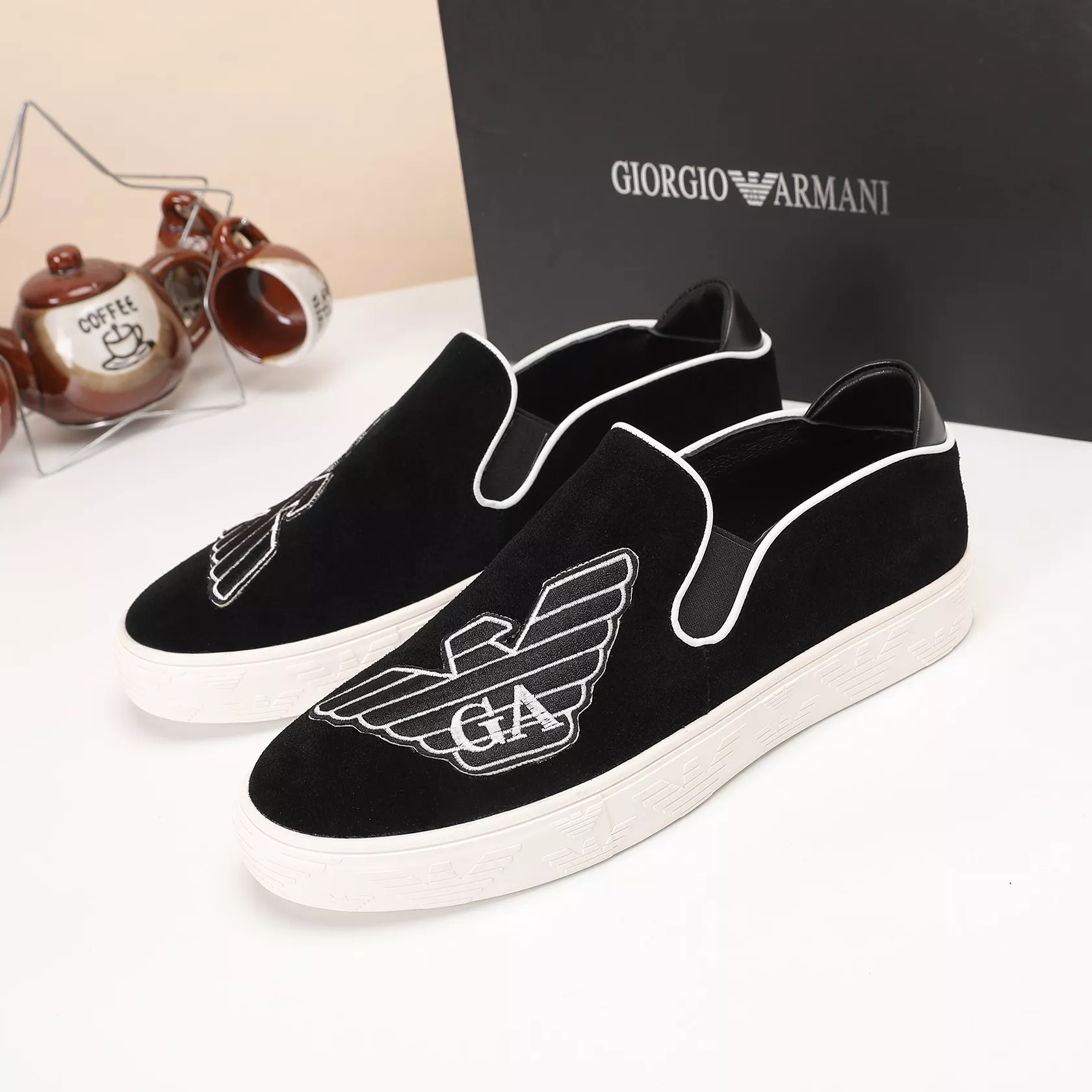 Armani Casual Shoes For Men Affordable 4618
