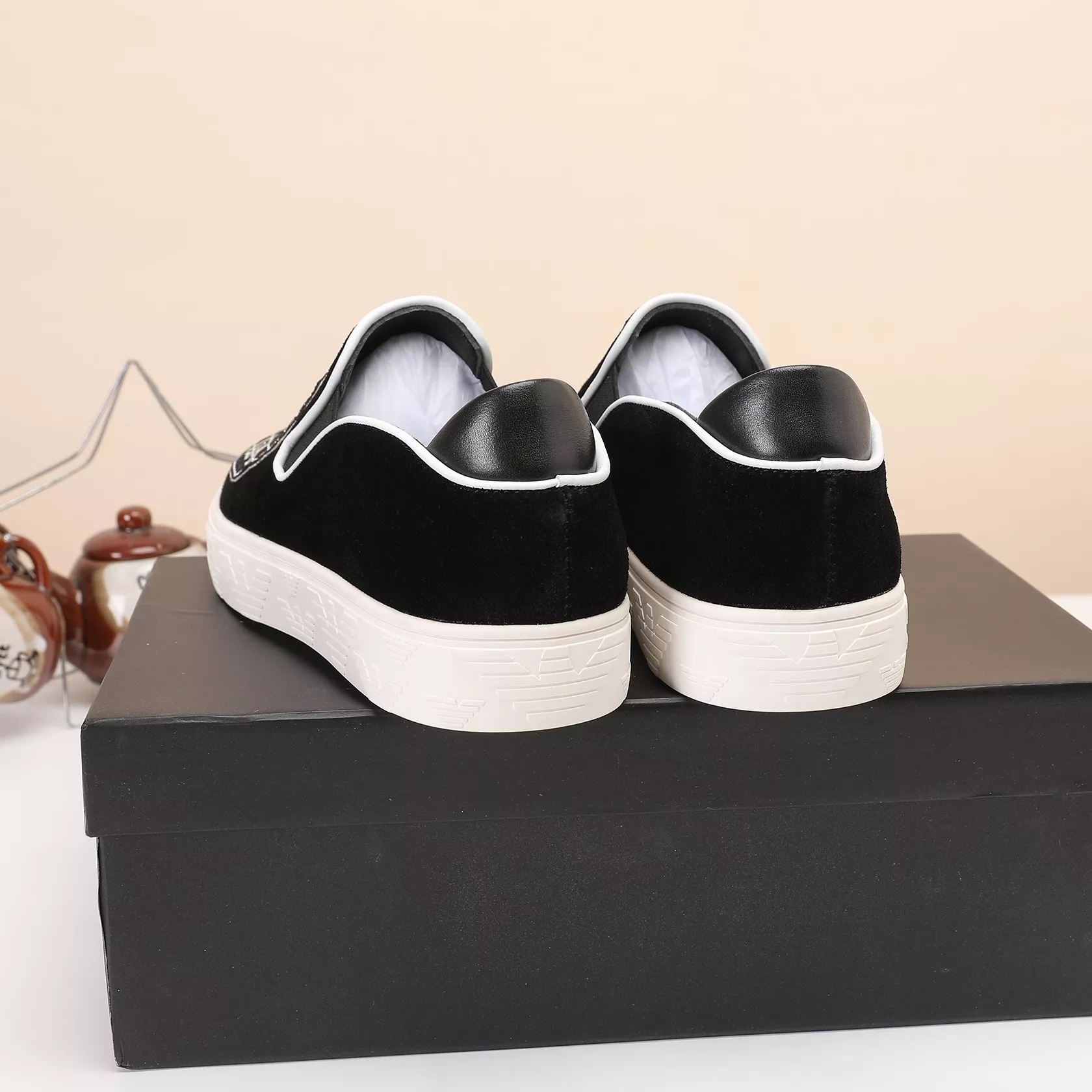 Armani Casual Shoes For Men Affordable 4618