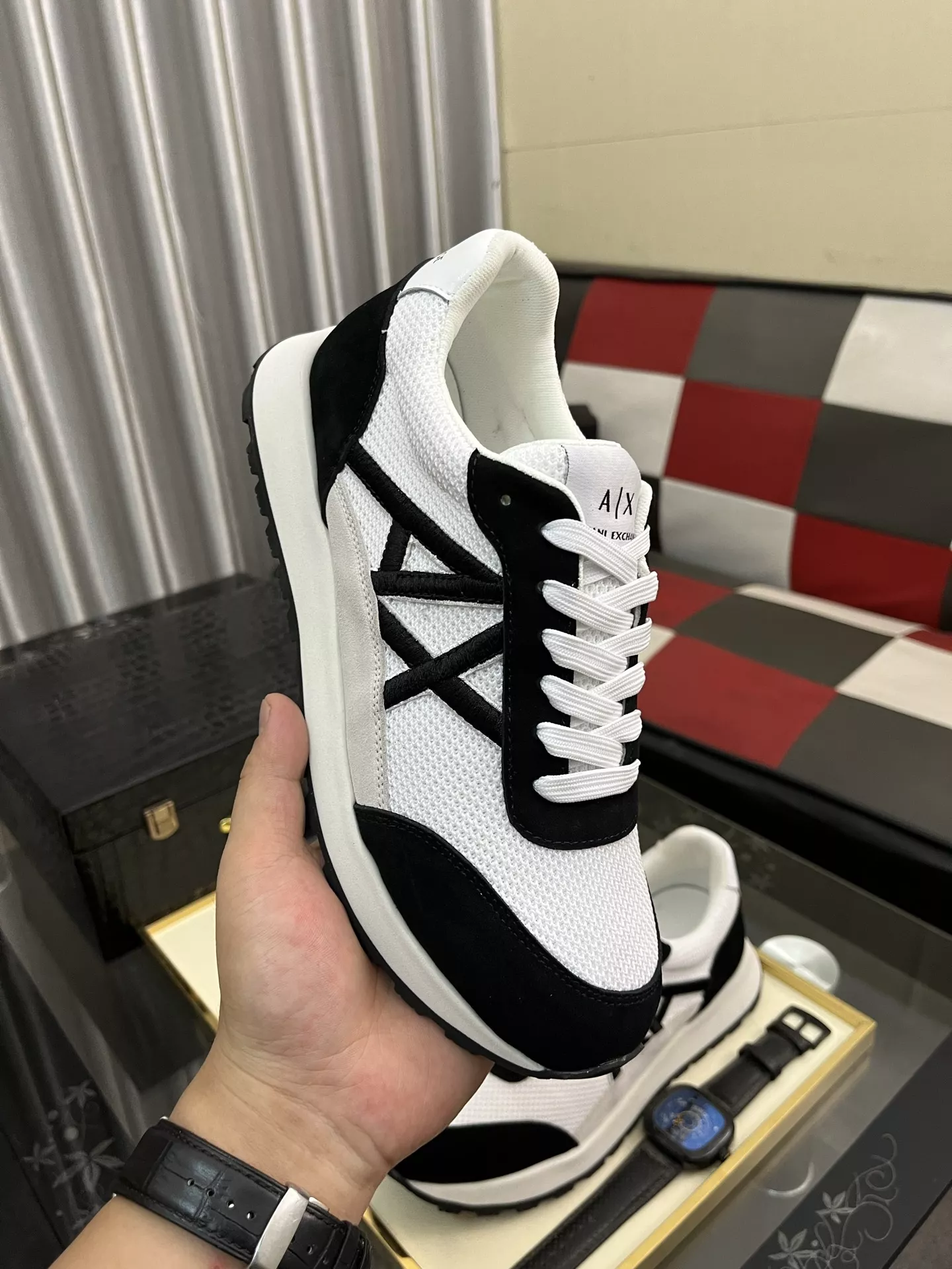 Armani Casual Shoes For Men Affordable 8411