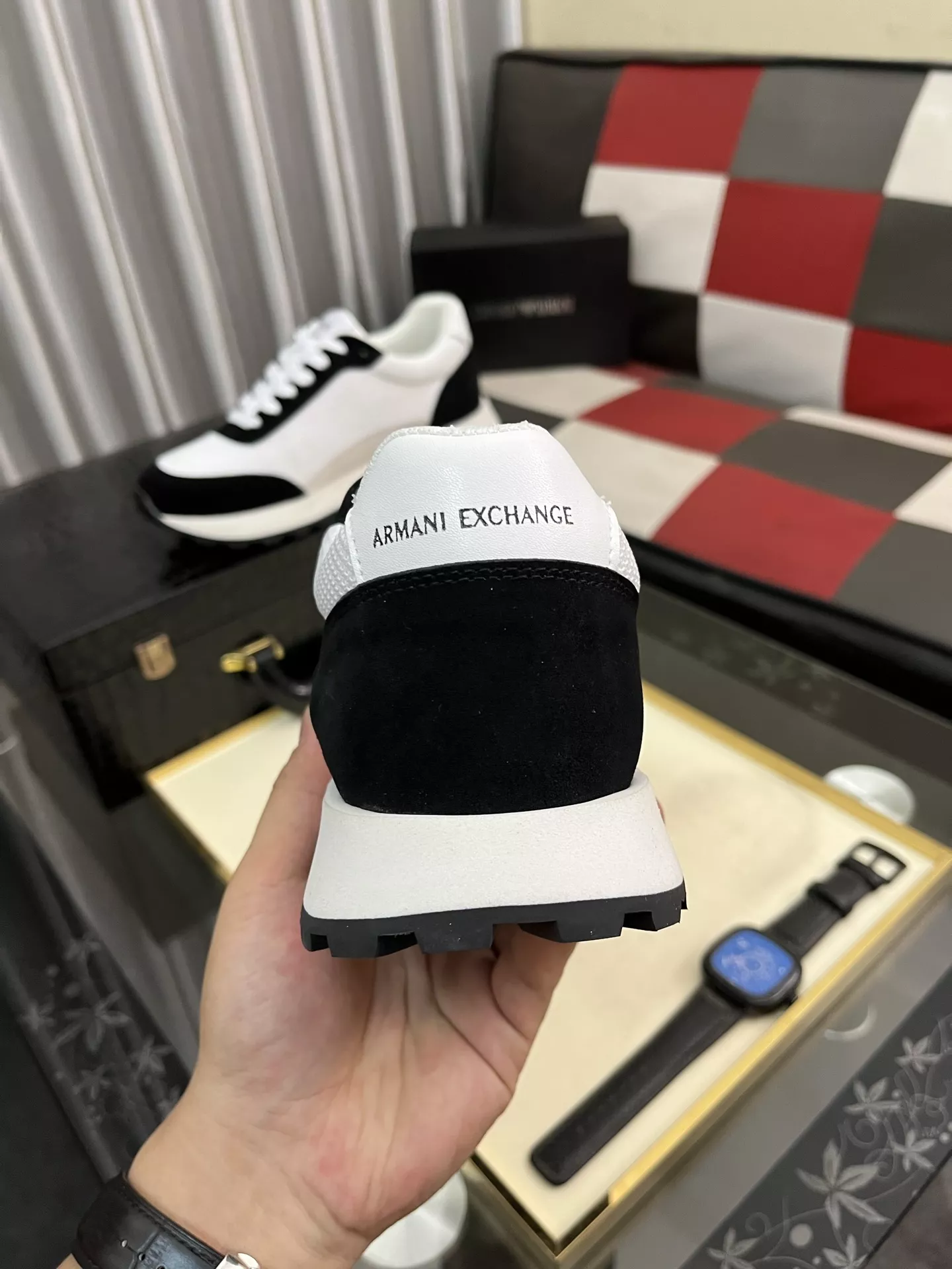Armani Casual Shoes For Men Affordable 8411