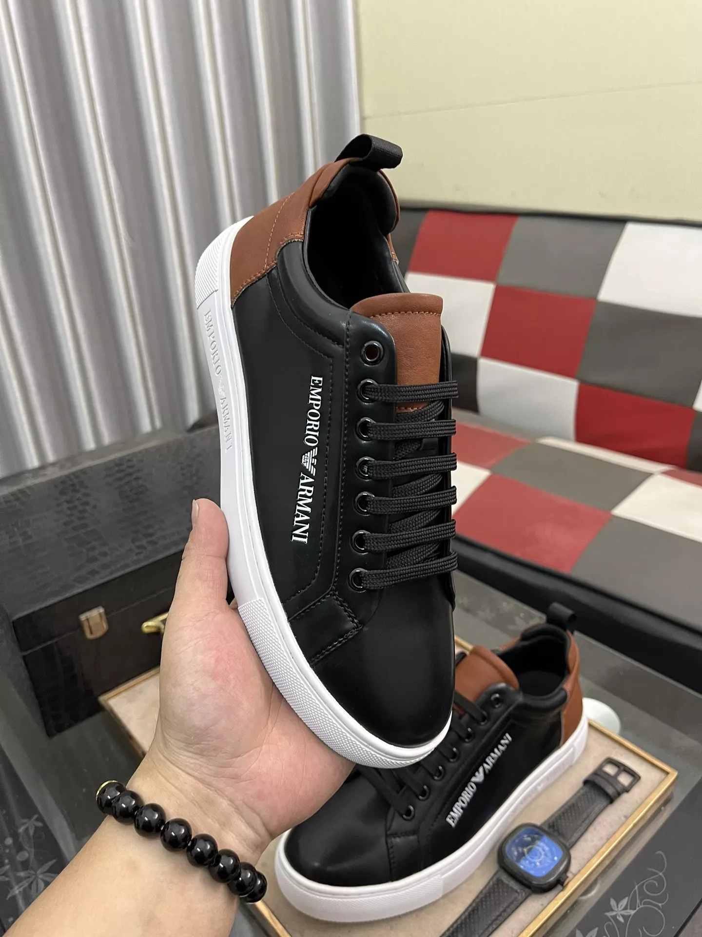 Armani Casual Shoes For Men Breathable 8464