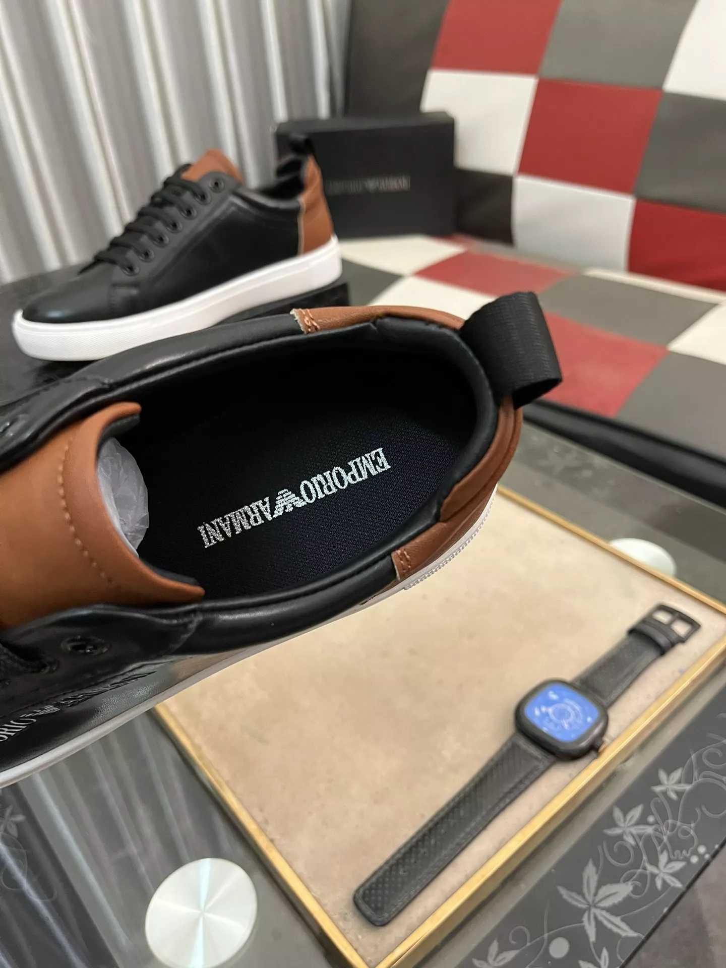 Armani Casual Shoes For Men Breathable 8464