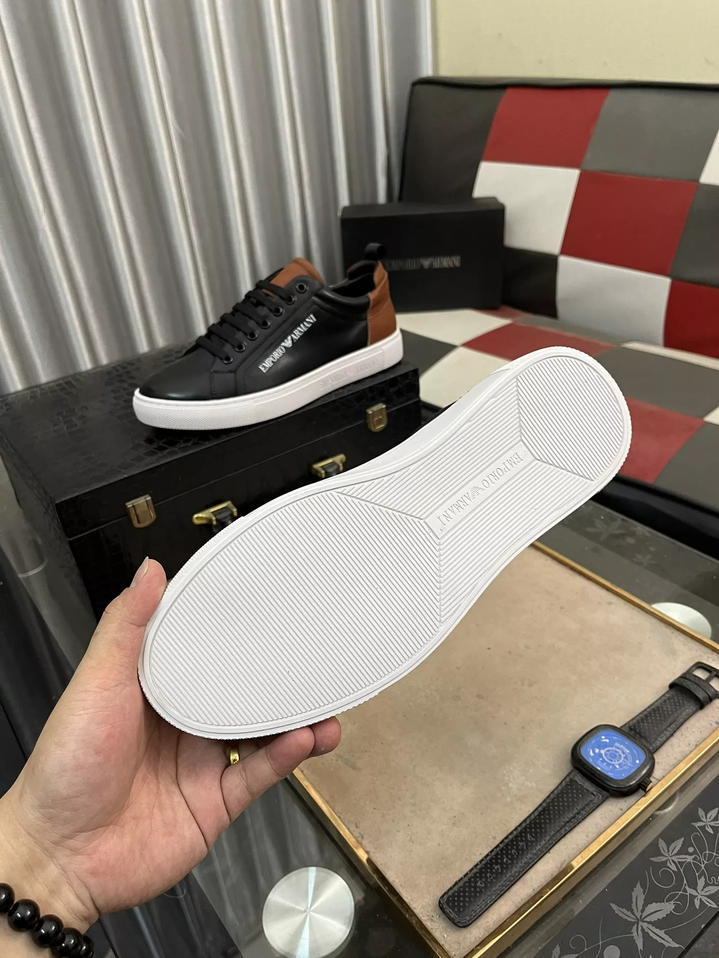 Armani Casual Shoes For Men Breathable 8464