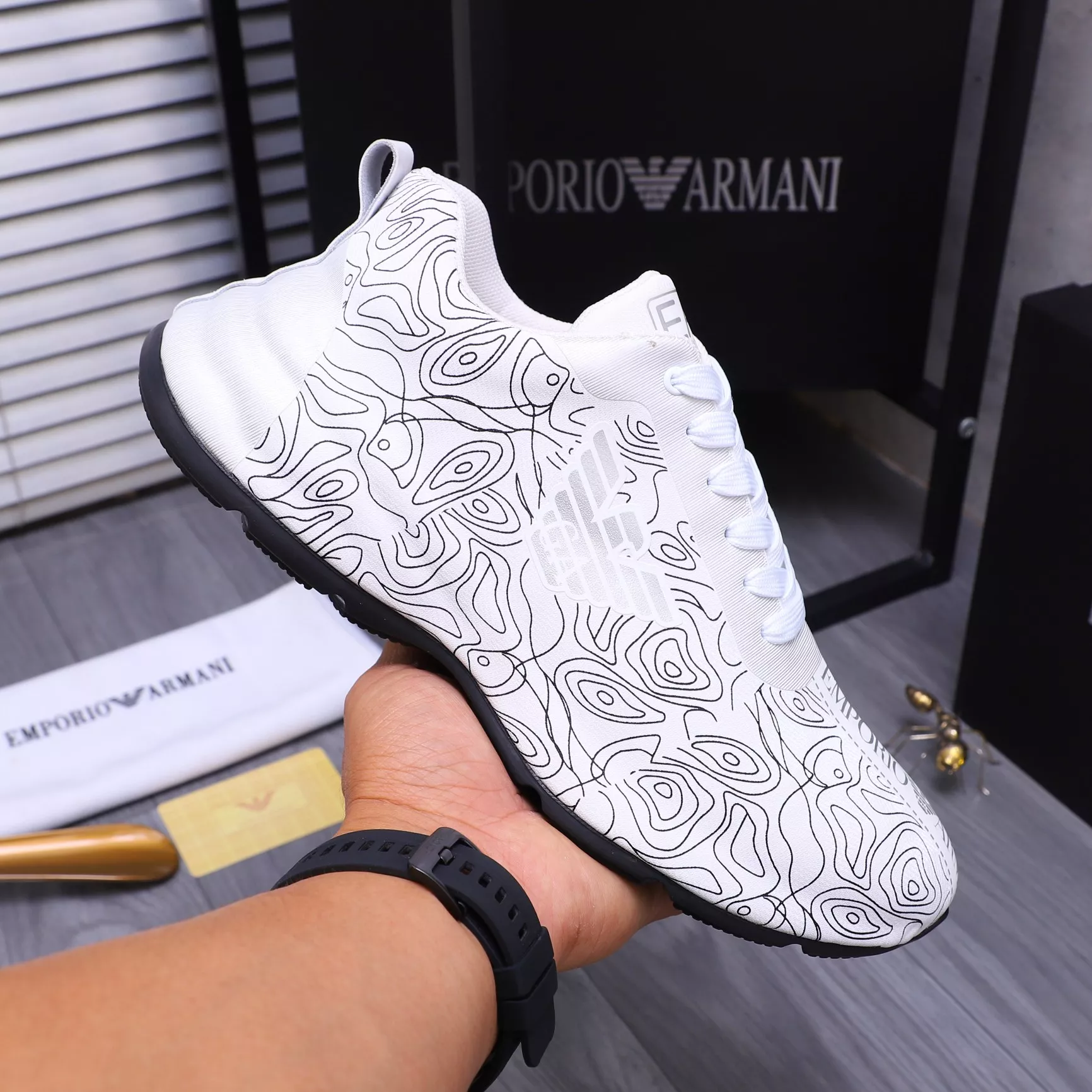 Armani Casual Shoes For Men Classic 3525