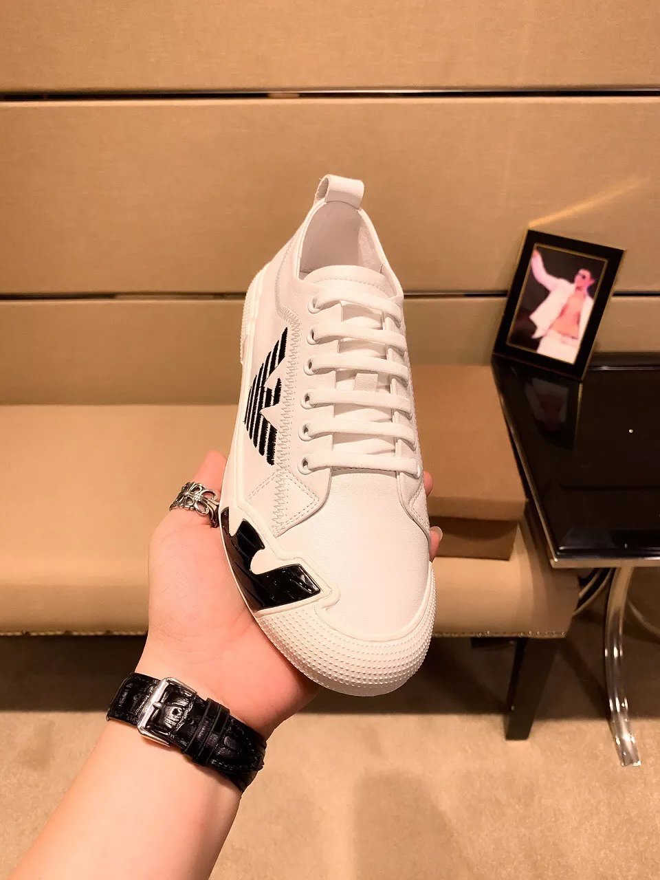 Armani Casual Shoes For Men Compact 3996