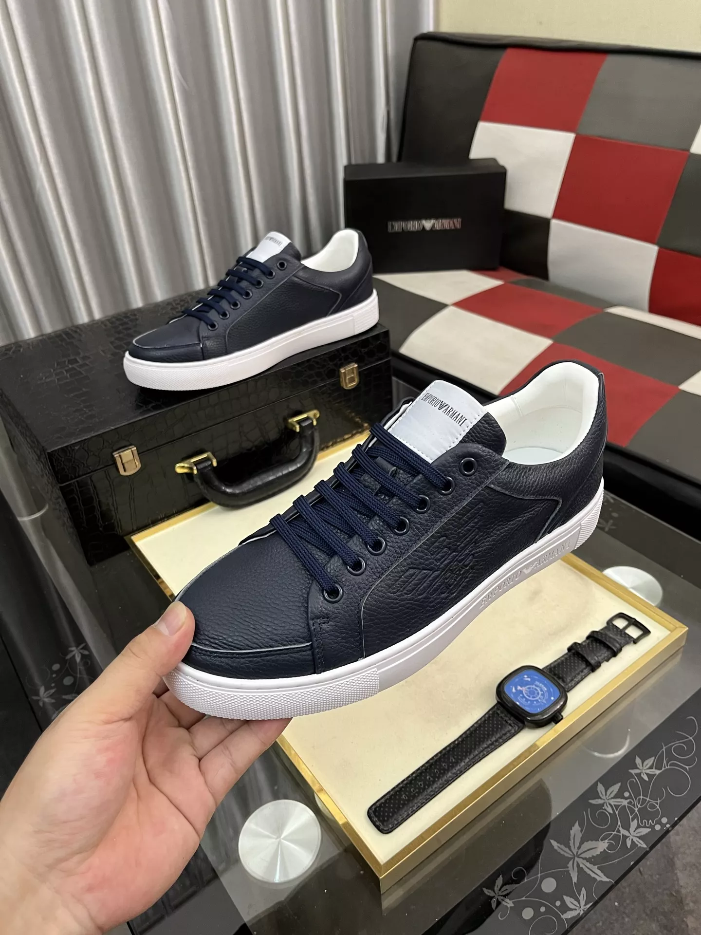 Armani Casual Shoes For Men Compact 4564
