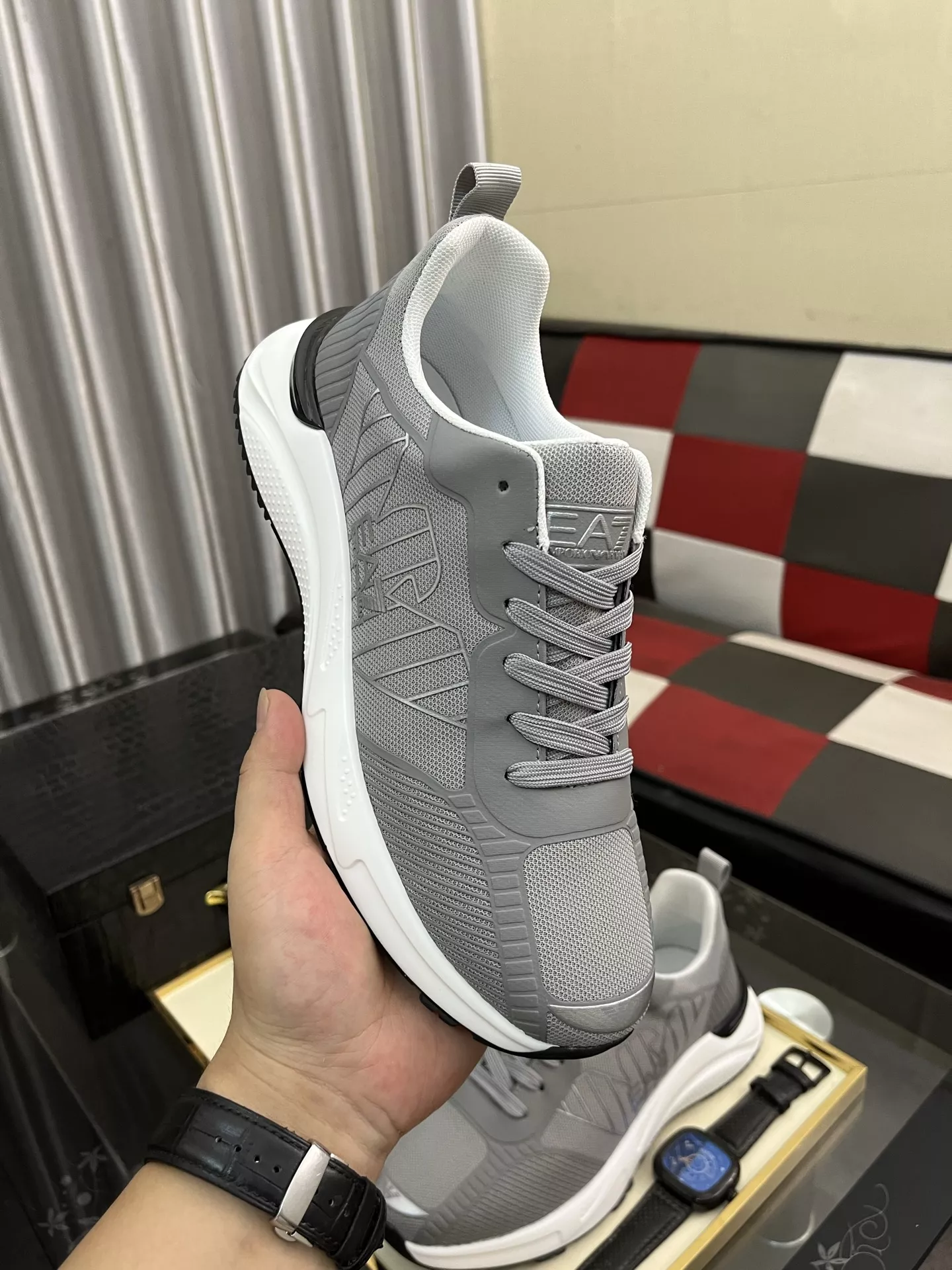 Armani Casual Shoes For Men Durable 5144