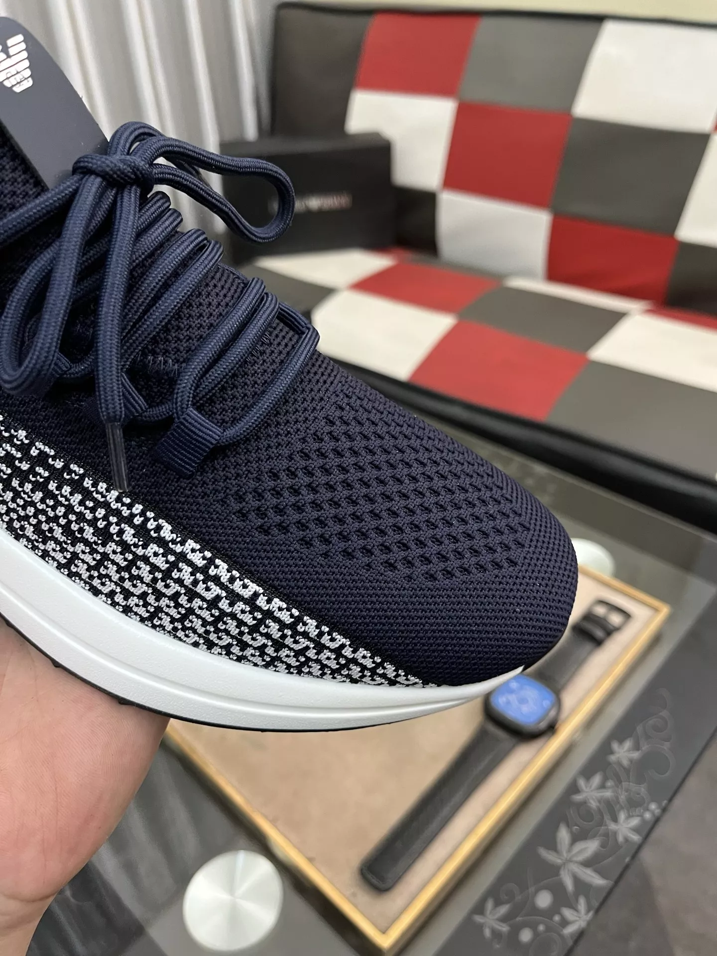 Armani Casual Shoes For Men Durable 8267