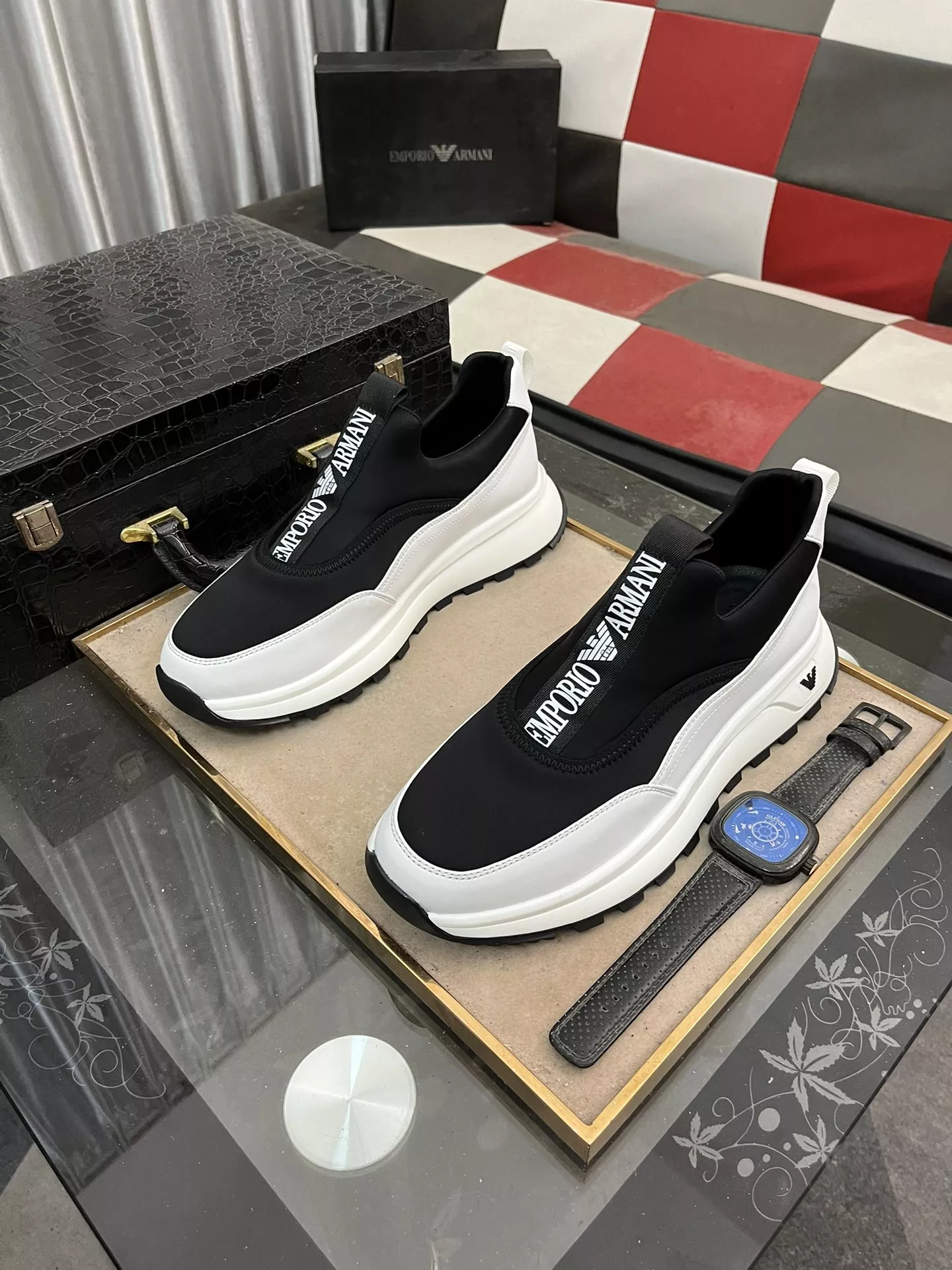 Armani Casual Shoes For Men Elegant 2010