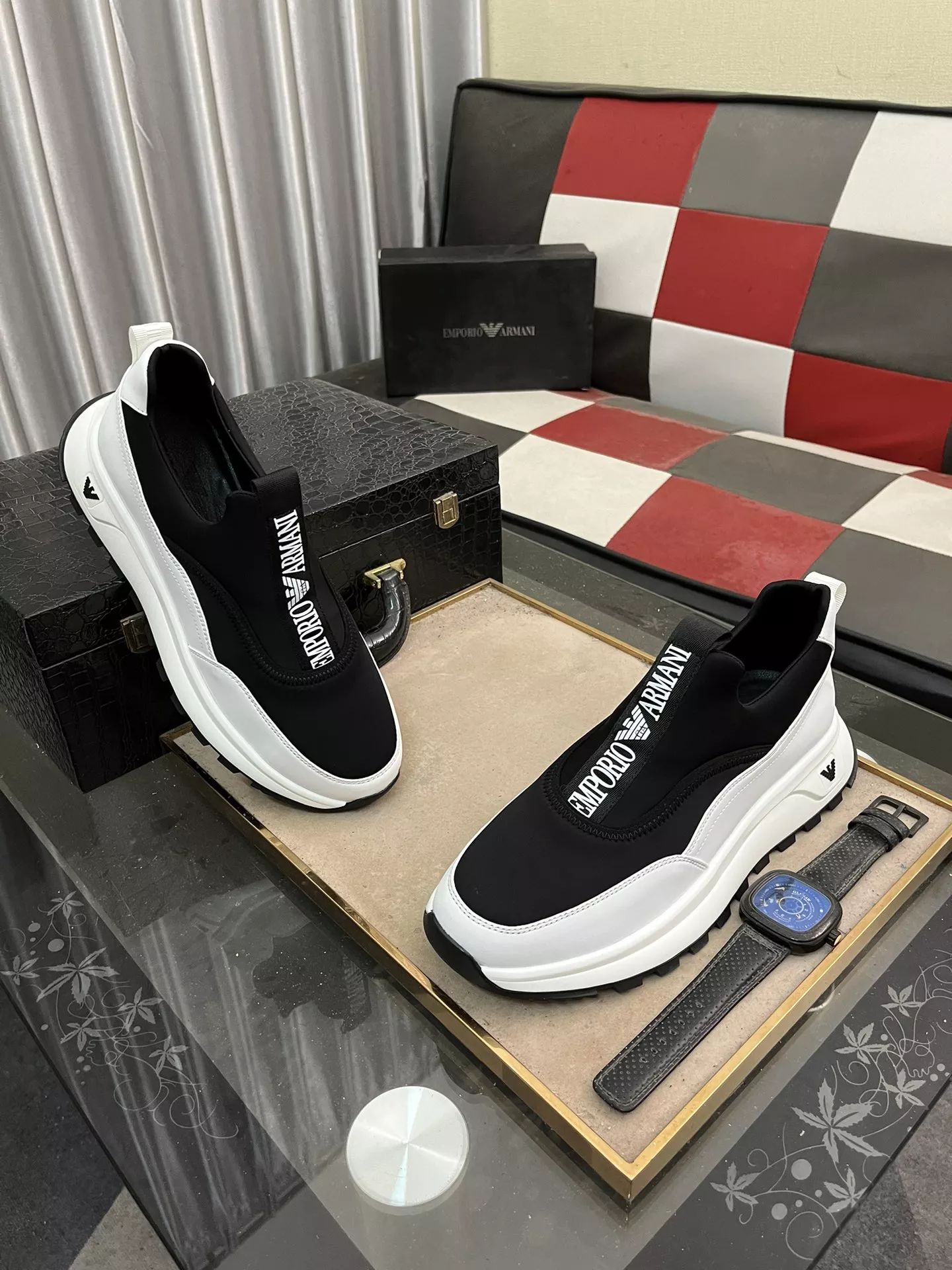 Armani Casual Shoes For Men Elegant 2010