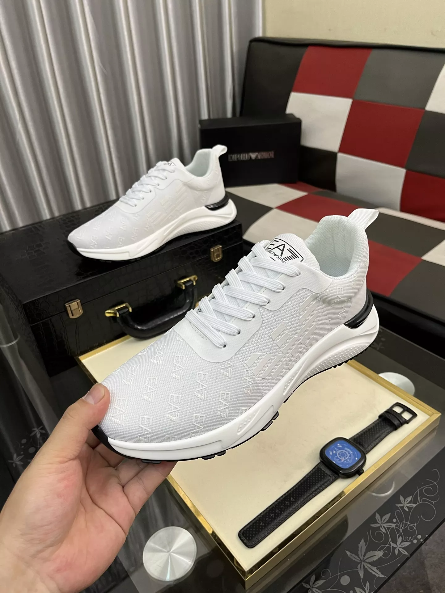 Armani Casual Shoes For Men Elegant 9532