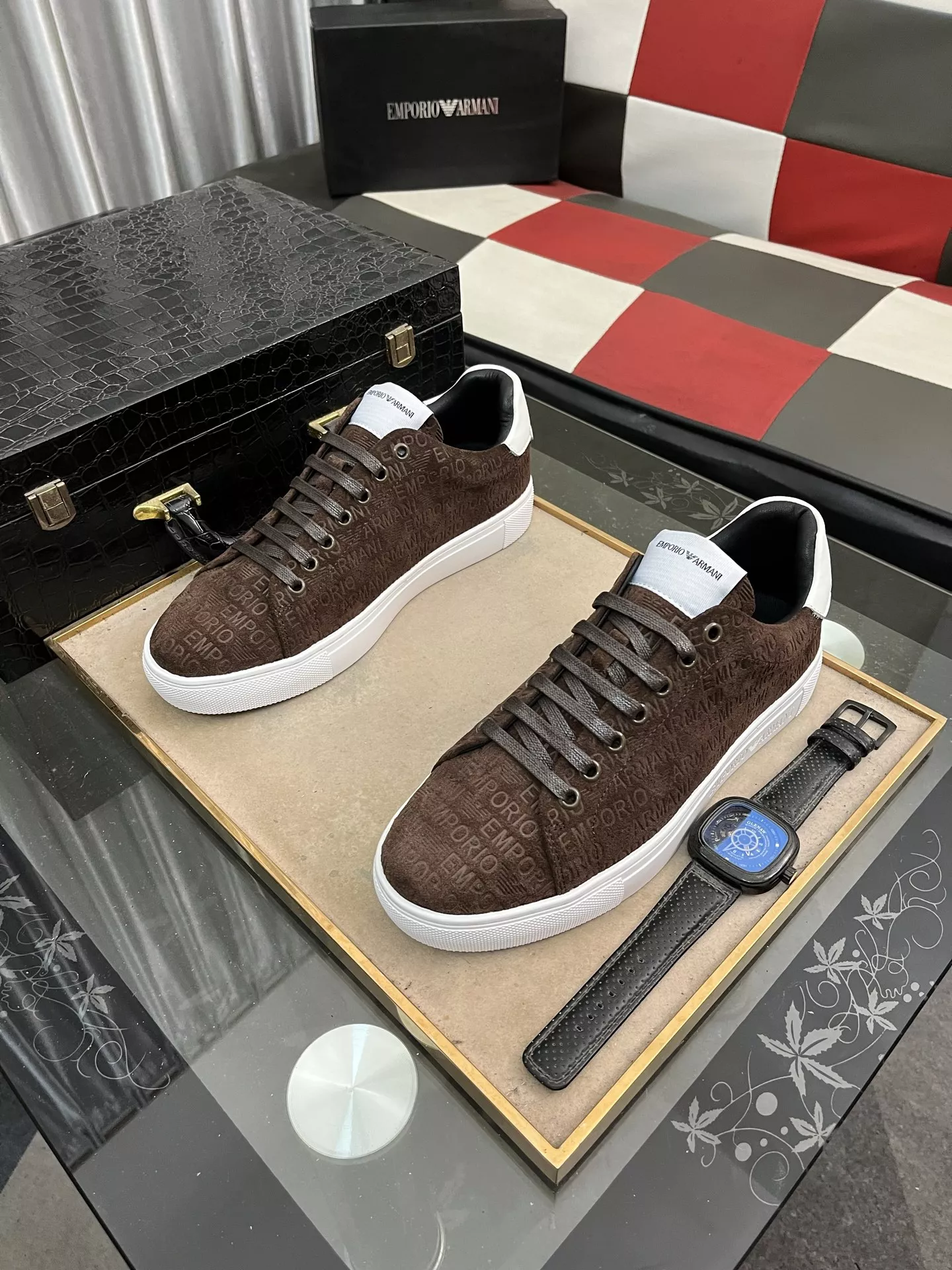 Armani Casual Shoes For Men Popular 7536