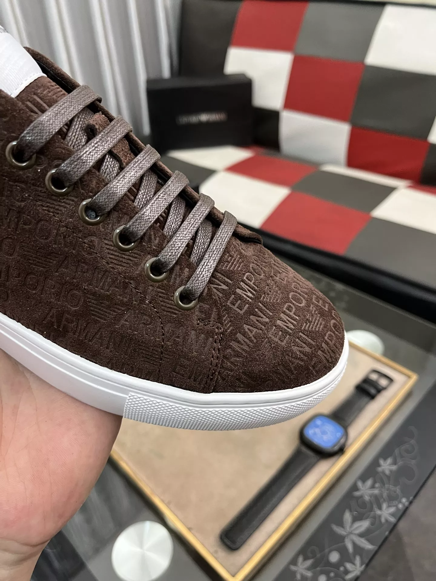 Armani Casual Shoes For Men Popular 7536
