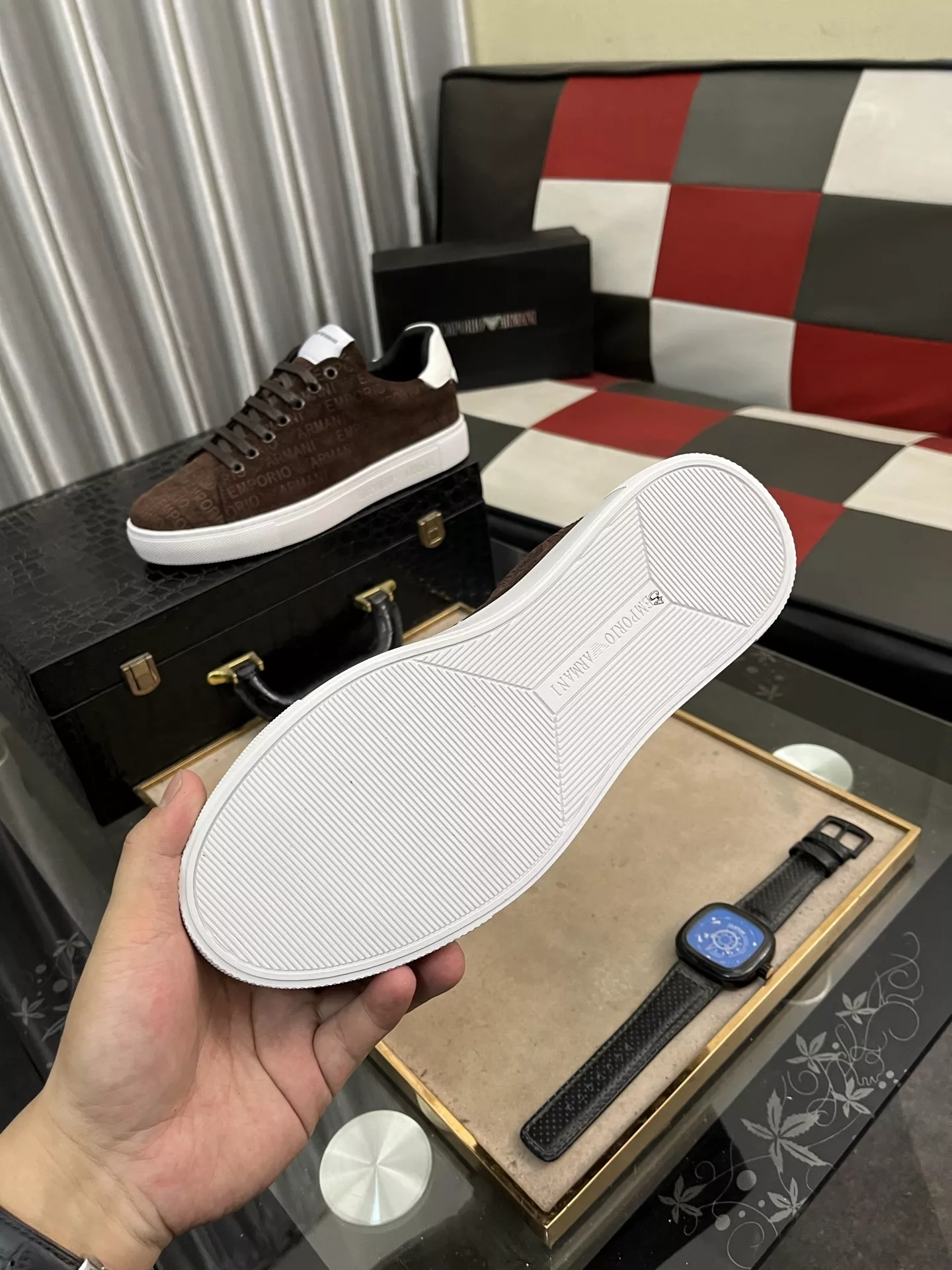 Armani Casual Shoes For Men Popular 7536